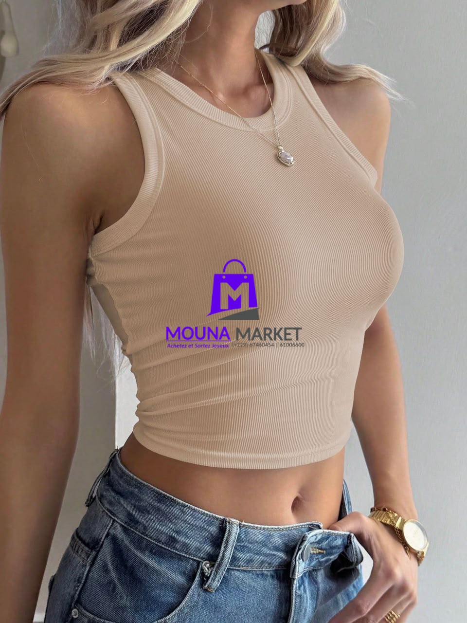 Haut top en coton – Image 2